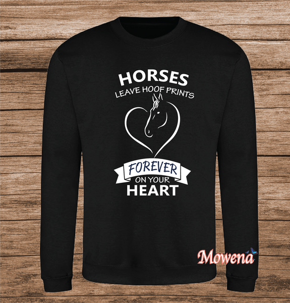 Sweater horses leave hoof prints forever on your heart SP0078