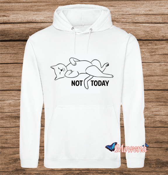 Hoodie Not today Poes0012