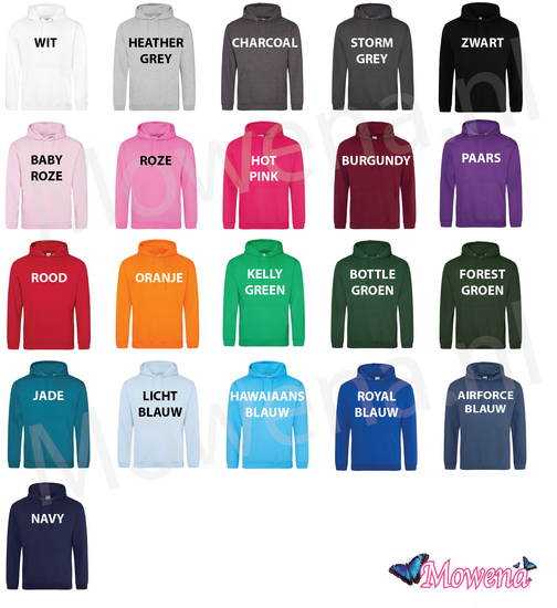 hoodie hohoho met hoefijzers full colour PH0156