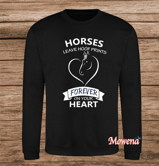 Sweater horses leave hoof prints forever on your heart SP0078