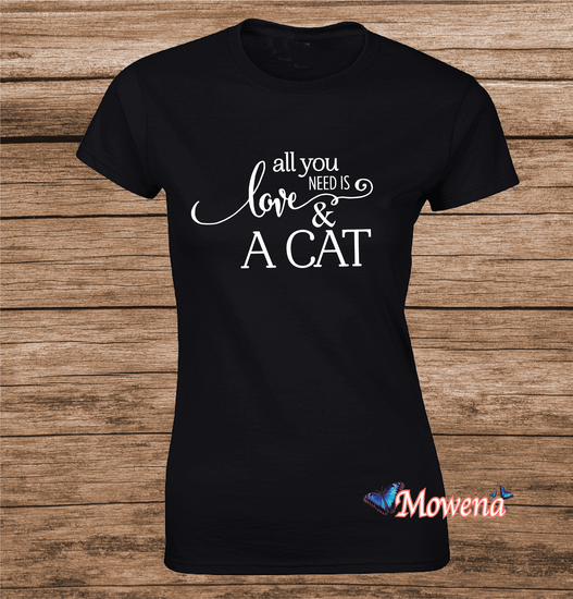 Dames all you need is love &amp; a cat Poes0005