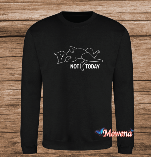 Sweater Not today Poes0012