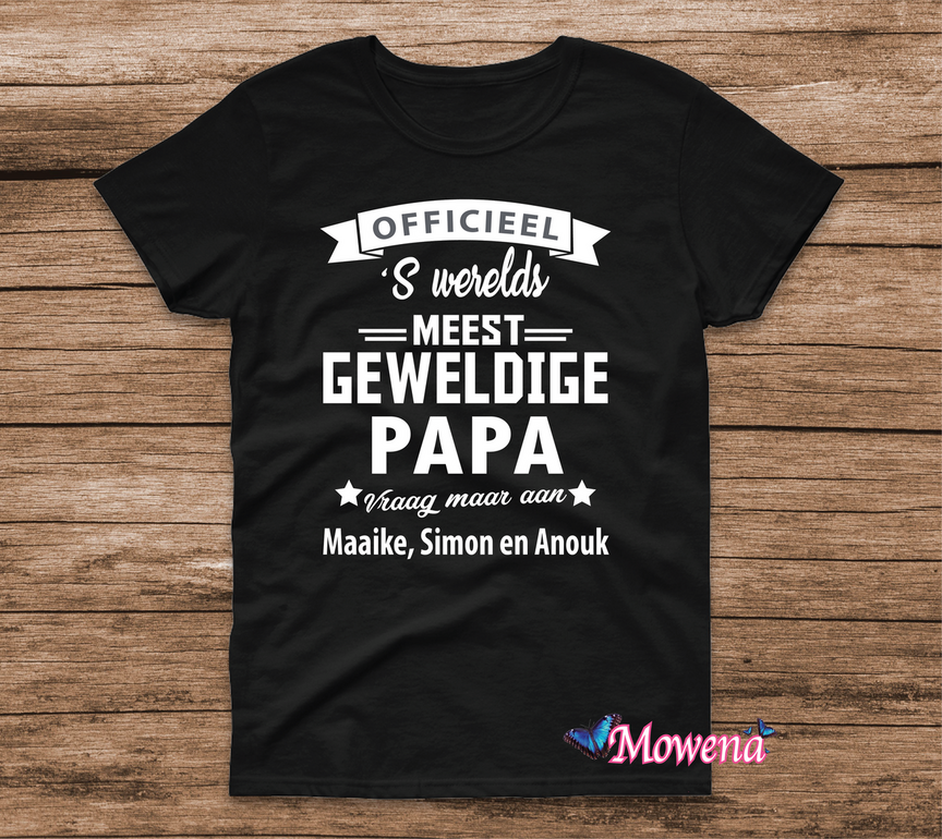 s Werelds meest geweldige papa t shirt sweater hoodie mowena