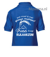 BF kids Polo maat xs glazen muiltjes deze prinses draagt paardrijlaarzen BF