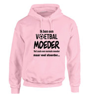 BF maat m hoodie stoere voetbalmoeder