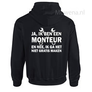 BF Hoodie monteur maat 3xl