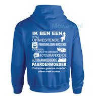 BF maat xl paardenMoeder Hoodie div.kleuren P0052