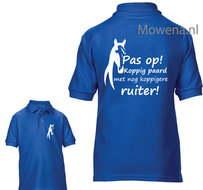 BF  MAAT M Unisex polo ruiter pas op koppig paard ptu111