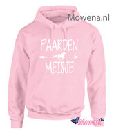 BF MAAT S hoodie paarden meisje met pijl PH0137